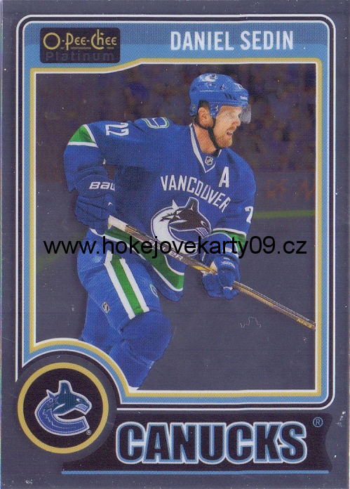 2014-15 OPC Platinum - Daniel SEDIN č. 55