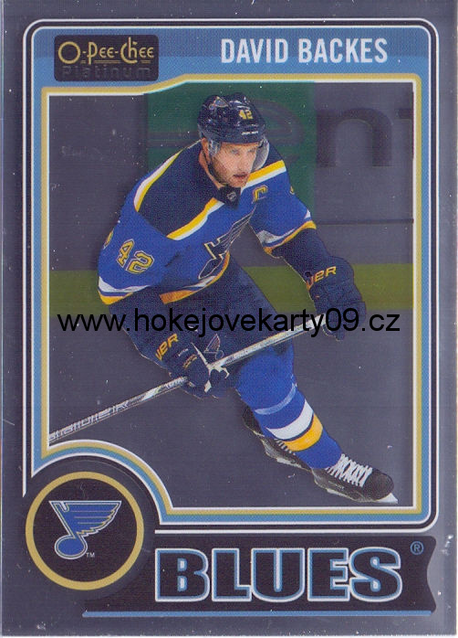 2014-15 OPC Platinum - David BACKES č. 92