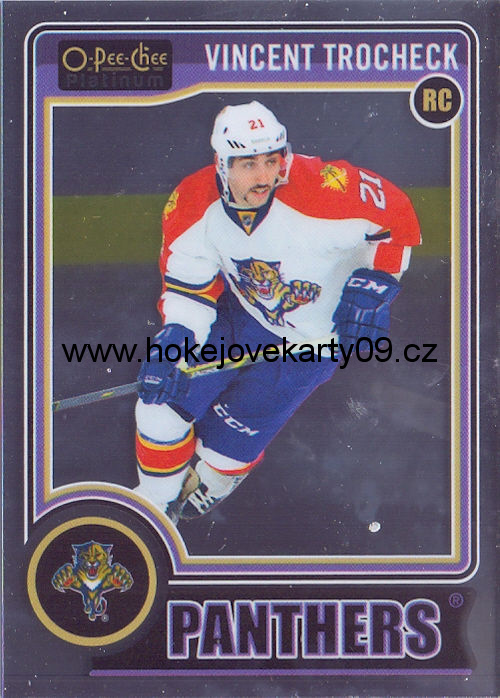 2014-15 OPC Platinum - Vincent TROCHECK č. 155 (RC)