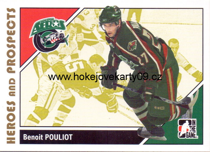 2007-08 Heroes & Prospects - Benoit POULIOT č. 21