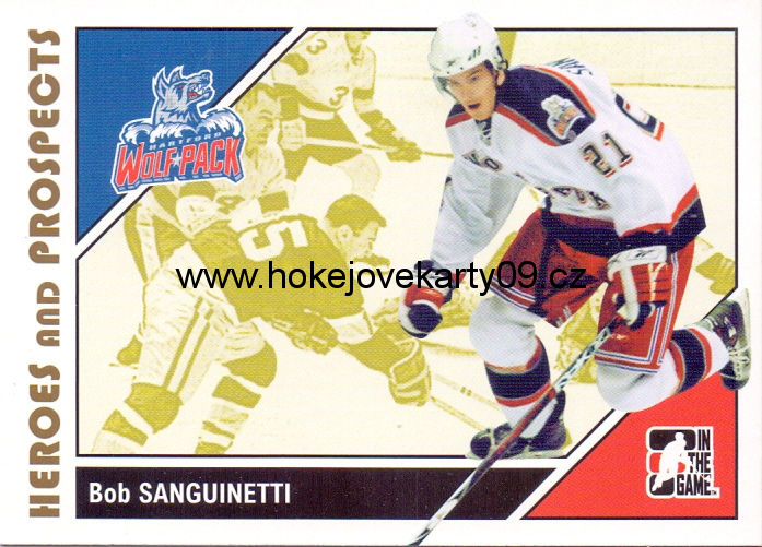 2007-08 Heroes & Prospects - Bob SANGUINETTI č. 29