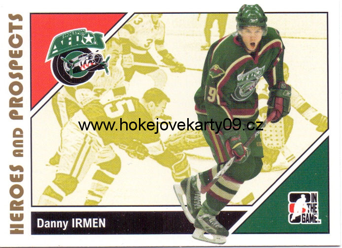 2007-08 Heroes & Prospects - Danny IRMEN č. 34