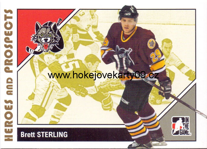 2007-08 Heroes & Prospects - Brett STERLING č. 38