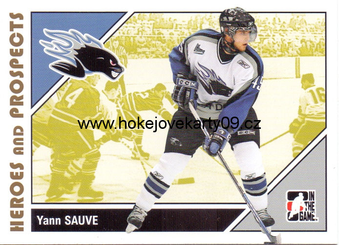 2007-08 Heroes & Prospects - Yann SAUVE č. 50