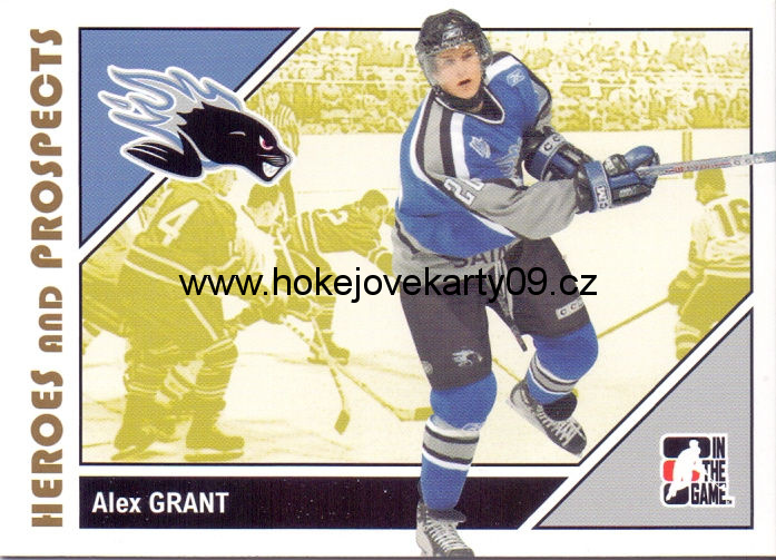 2007-08 Heroes & Prospects - Alex GRANT č. 55