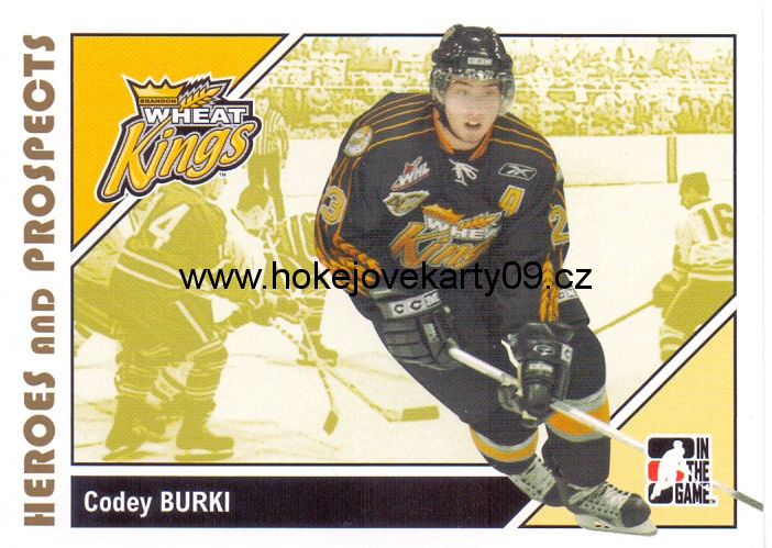 2007-08 Heroes & Prospects - Codey BURKI č. 60