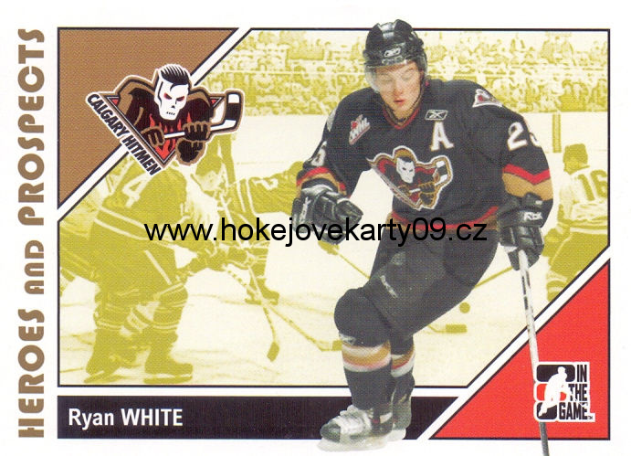 2007-08 Heroes & Prospects - Ryan WHITE č. 68