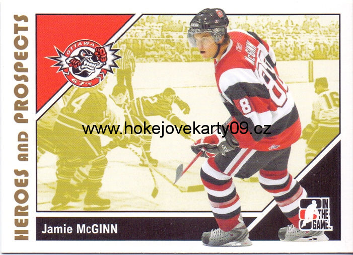 2007-08 Heroes & Prospects - Jamie McGINN č. 78