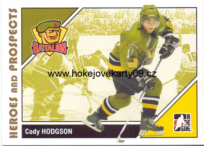 2007-08 Heroes & Prospects - Cody HODGSON č. 79