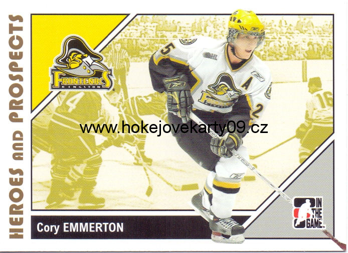 2007-08 Heroes & Prospects - Cory EMMERTON č. 82
