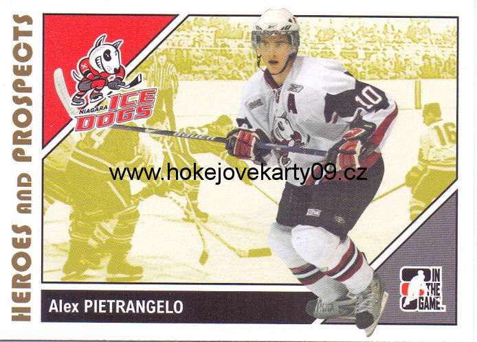 2007-08 Heroes & Prospects - Alex PIETRANGELO č. 89