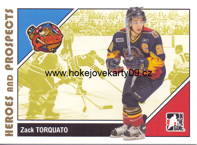 2007-08 Heroes & Prospects - Zack TORQUATO č. 90