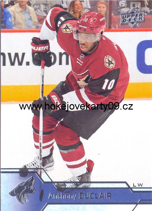 2016-17 Upper Deck - Anthony DUCLAIR č. 8