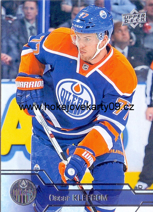 2016-17 Upper Deck - Oscar KLEFBOM č. 77