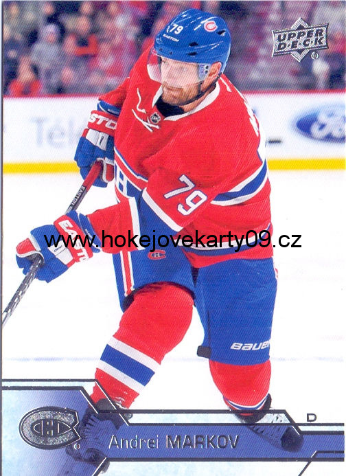 2016-17 Upper Deck - Andrei MARKOV č. 100