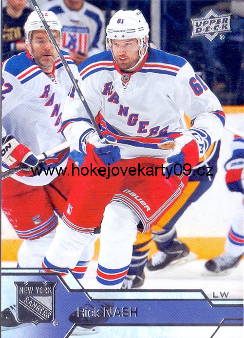 2016-17 Upper Deck - Rick NASH č. 128