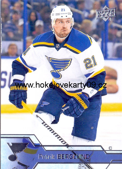 2016-17 Upper Deck - Patrik BERGLUND č. 159