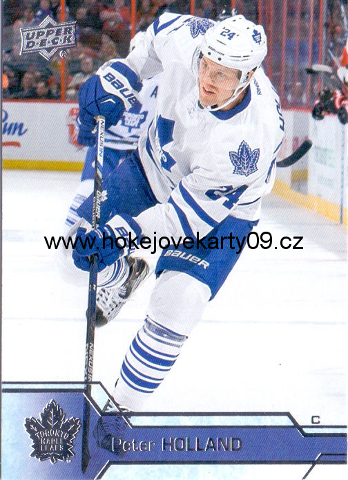 2016-17 Upper Deck - Peter HOLLAND č. 174