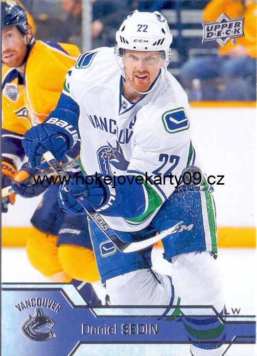 2016-17 Upper Deck - Daniel SEDIN č. 179