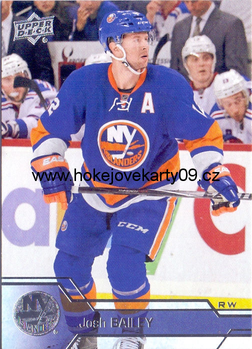 2016-17 Upper Deck - Josh BAILEY č. 372