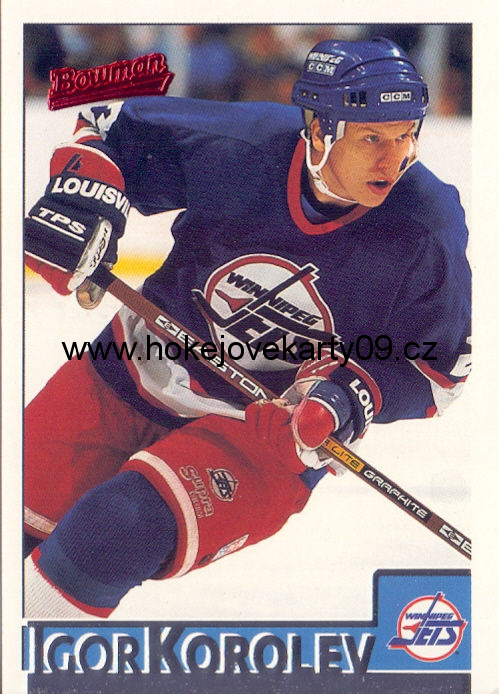 95-96 Bowman - Igor KOROLEV č. 9