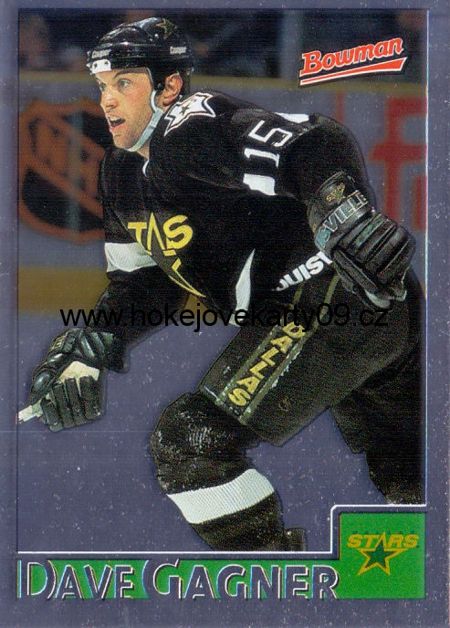 95-96 Bowman - Dave GAGNER č. 33 Foil