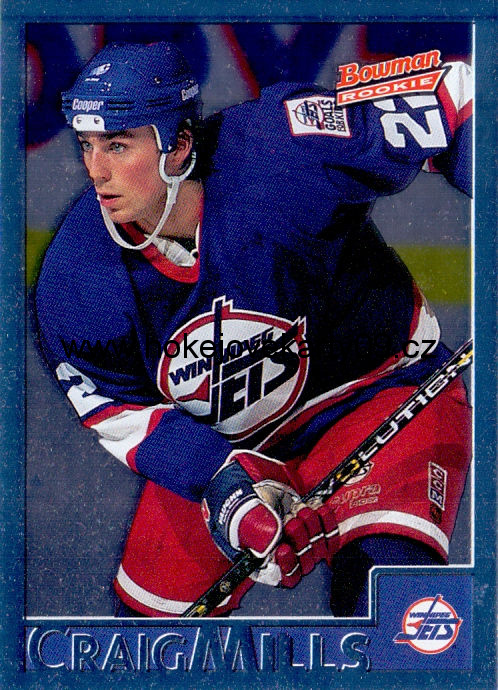 95-96 Bowman - Craig MILLS č. 99 Foil