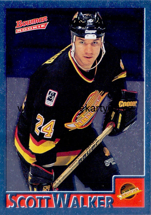 95-96 Bowman - Scott WALKER č. 143 Foil