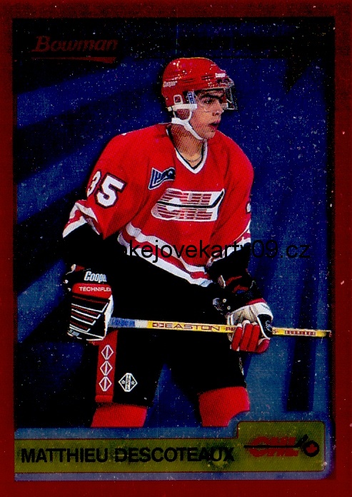 95-96 Bowman - Matthieu DESCOTEAUX č. P9