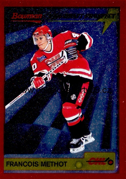 95-96 Bowman - Francois METHOT č. P25