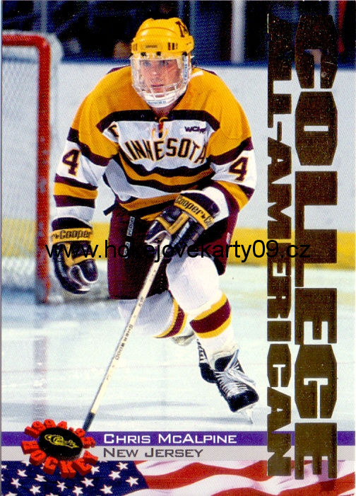 94-95 Classic - Chris McALPINE č. 54 GOLD