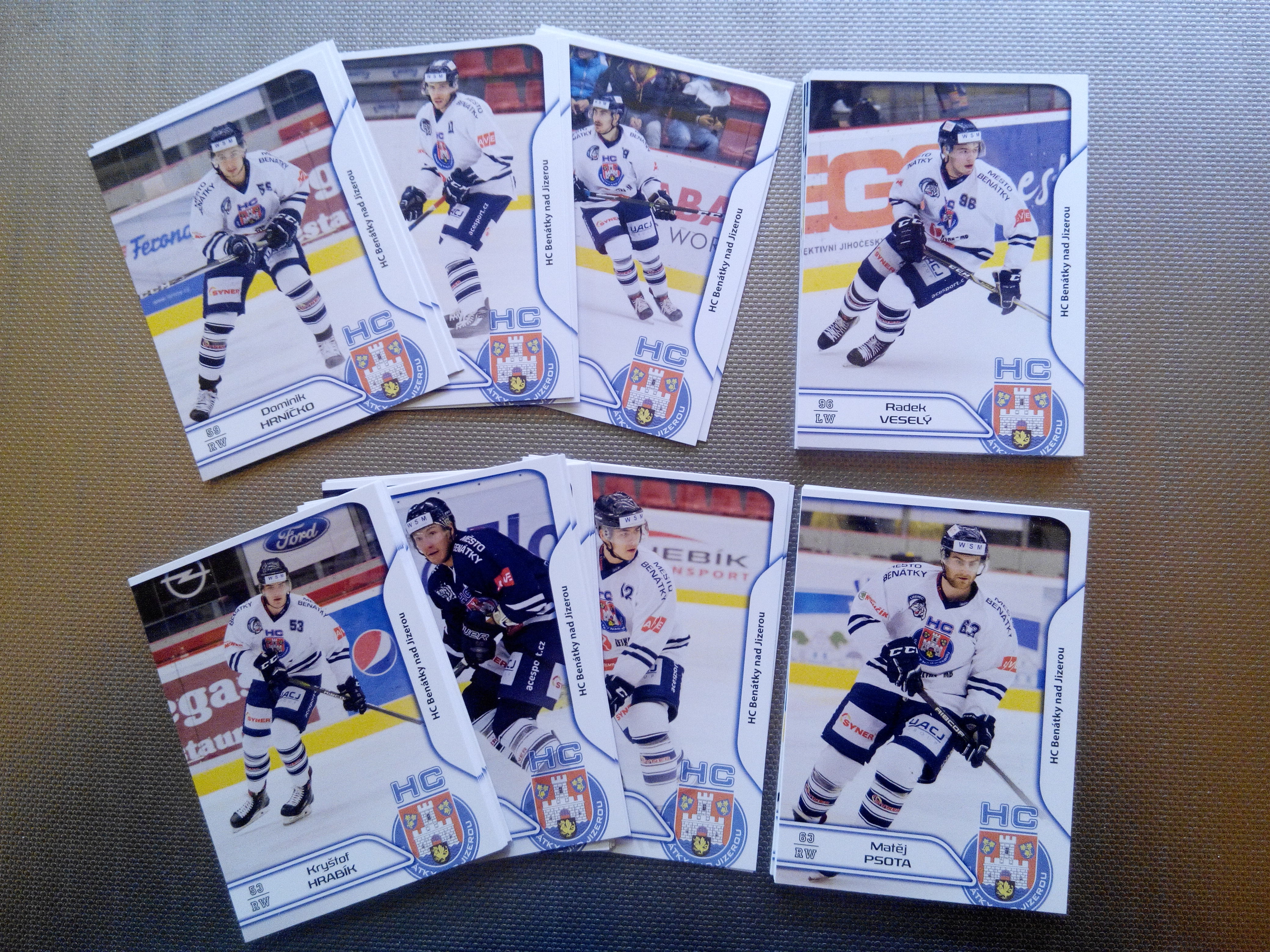 17-18 Premium Cards - HC Benátky nad Jizerou Set (23 karet)