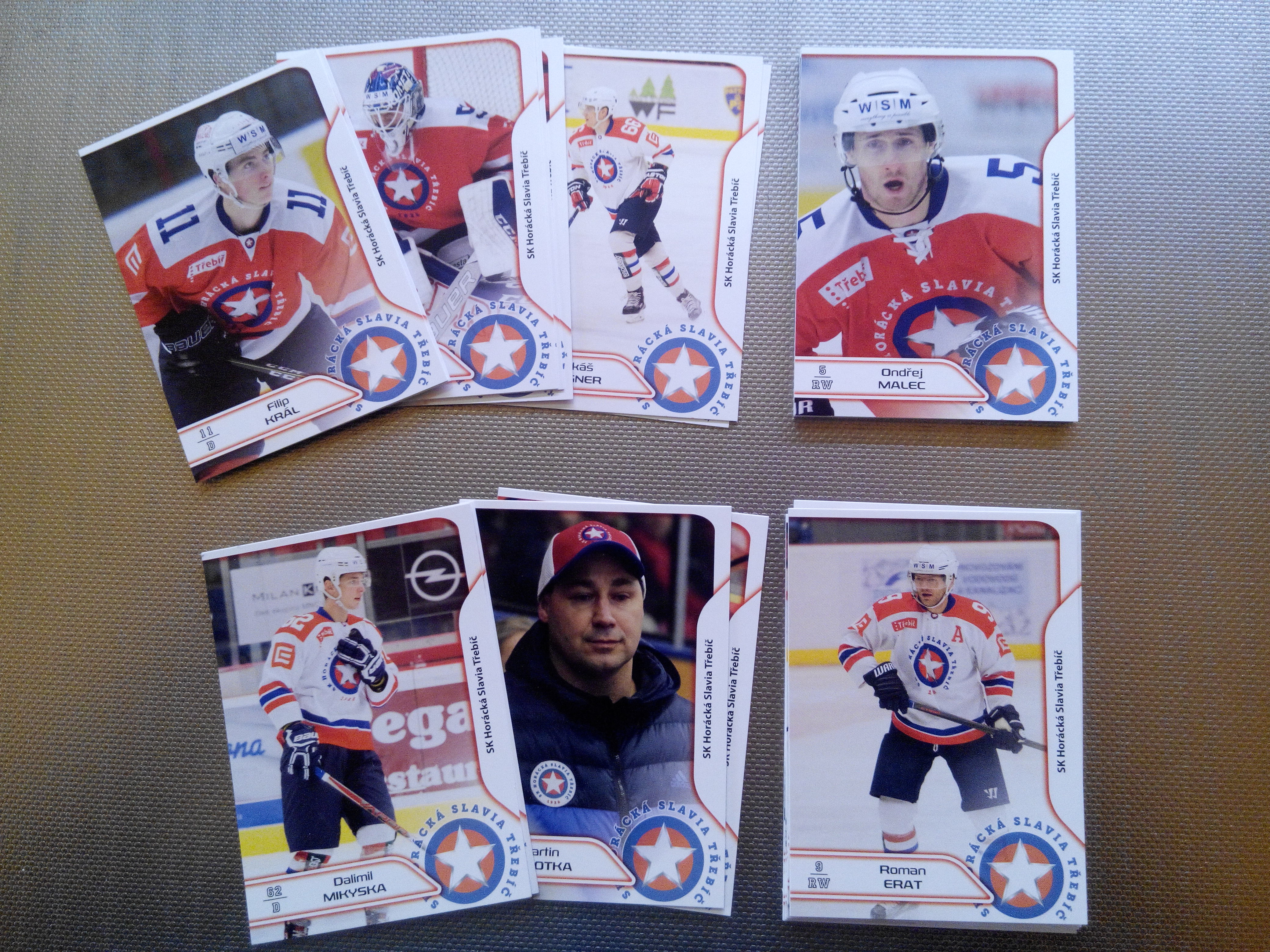 17-18 Premium Cards - SK Horácká Slavia Třebíč Set (27 karet)