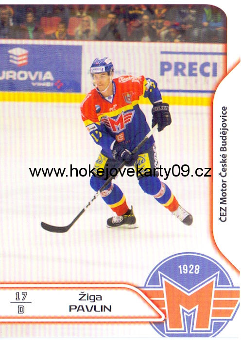17-18 Premium Cards - Žiga PAVLIN č. 20