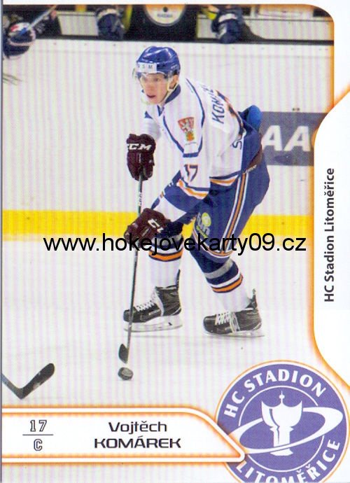 17-18 Premium Cards - Vojtěch KOMÁREK č. 62