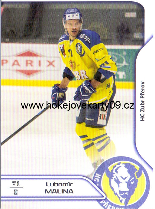 17-18 Premium Cards - Lubomír MALINA č. 69