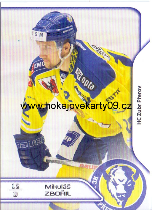 17-18 Premium Cards - Mikuláš ZBOŘIL č. 74
