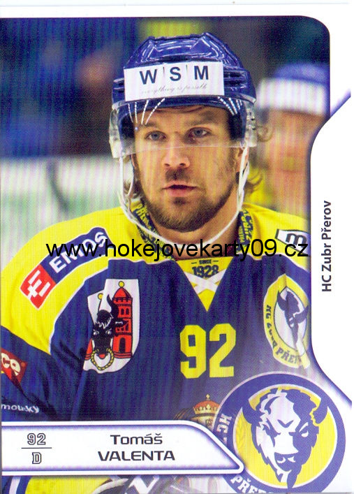 17-18 Premium Cards - Tomáš VALENTA č. 82