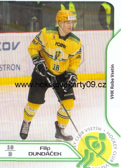 17-18 Premium Cards - Filip DUNDÁČEK č. 129