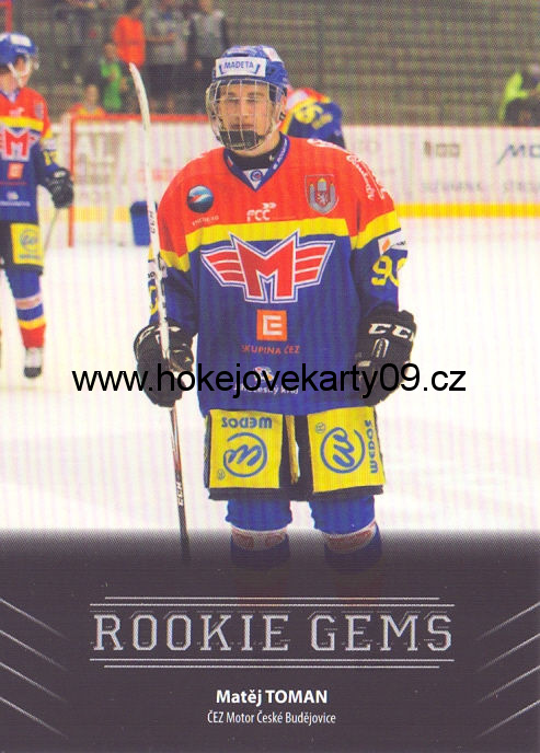 17-18 Premium Cards - Matěj TOMAN č. RC03
