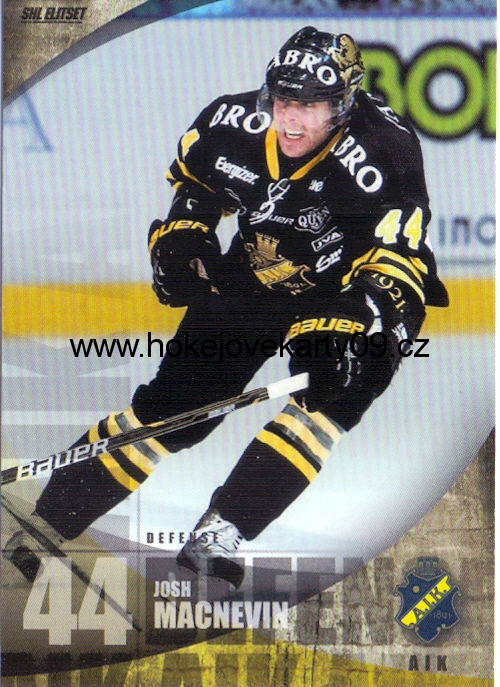 11-12 SHL - Josh MacNEVIN č. 4