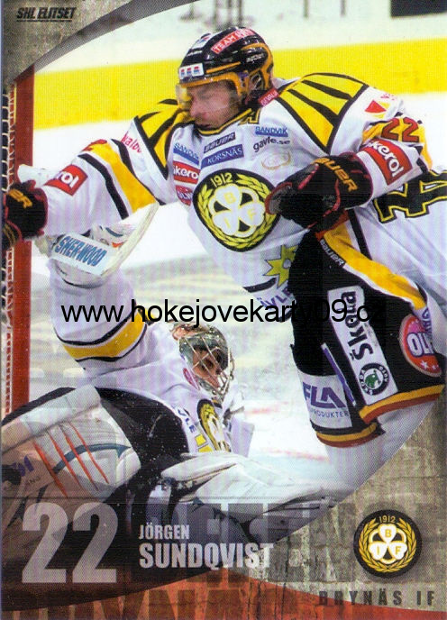 11-12 SHL - Jorgen SUNDQVIST č. 21