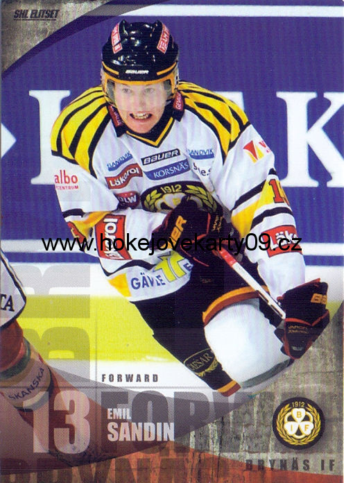 11-12 SHL - Emil SANDIN č. 26