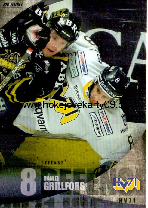 11-12 SHL - Daniel GRILLFORS č. 68