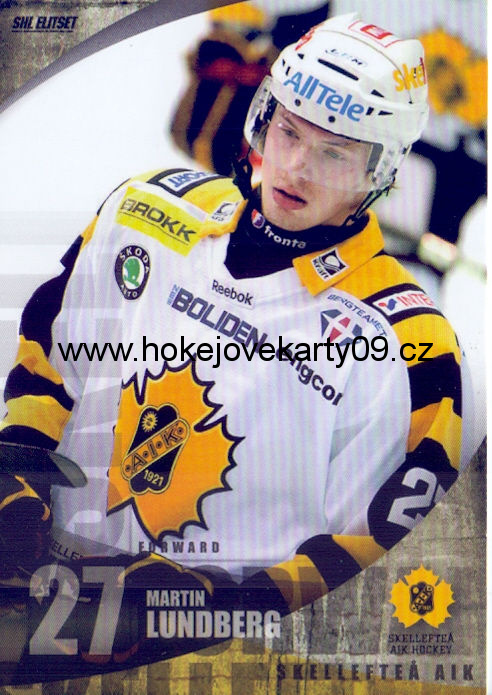 11-12 SHL - Martin LUNDBERG č. 122