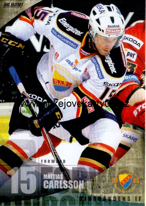 11-12 SHL - Mattias CARLSSON č. 173