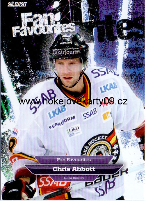 11-12 SHL - Chris ABBOTT č. 8 of 12
