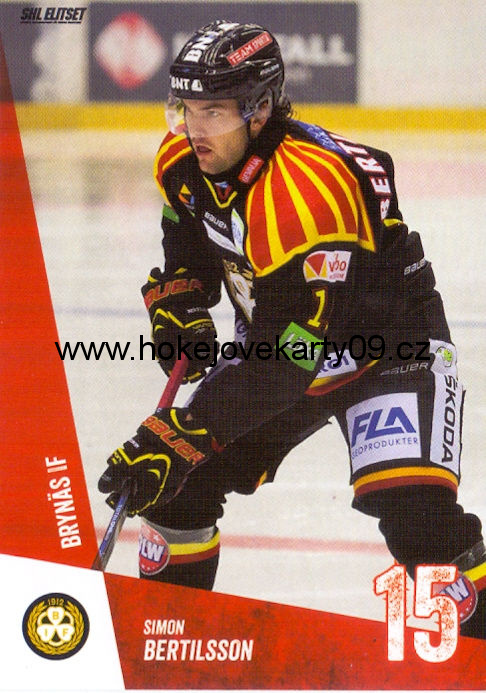 14-15 SHL - Simon BERTILSSON č. 2