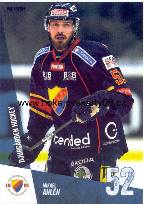14-15 SHL - Mikael AHLEN č. 18