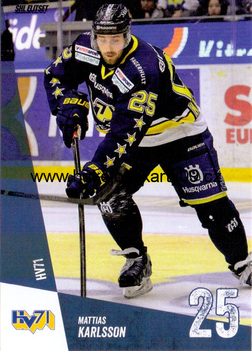 14-15 SHL - Mattias KARLSSON č. 51